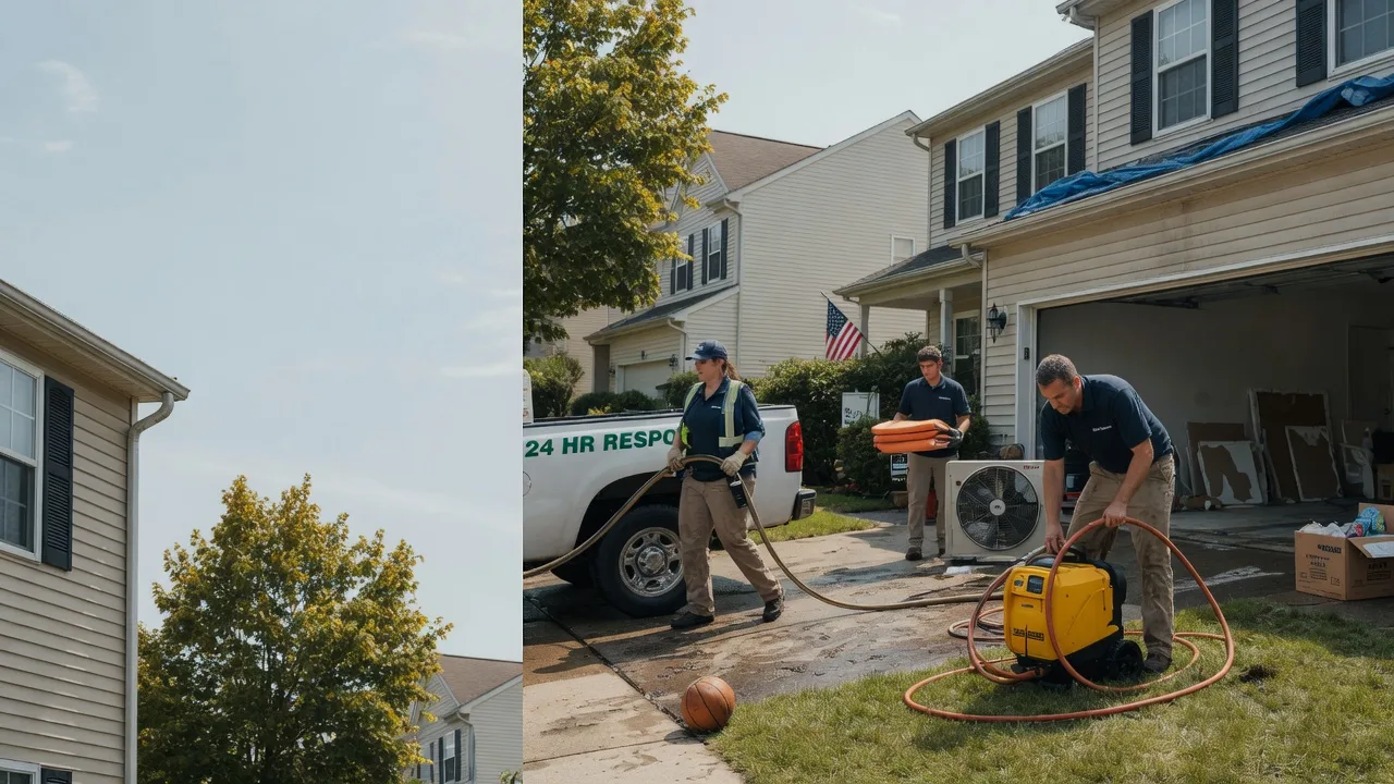 Emergency Water Damage Restoration in Mccurtain, OK near me
